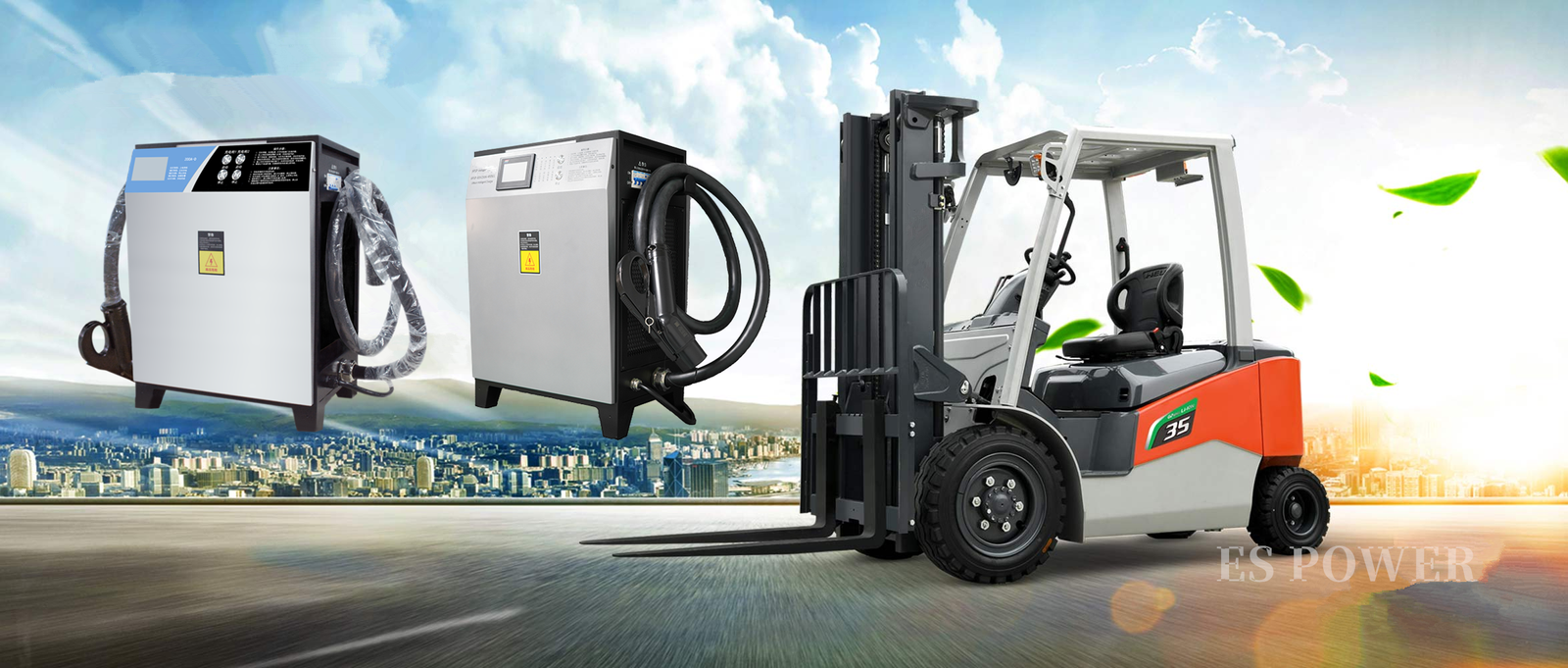 Banner of battery charger